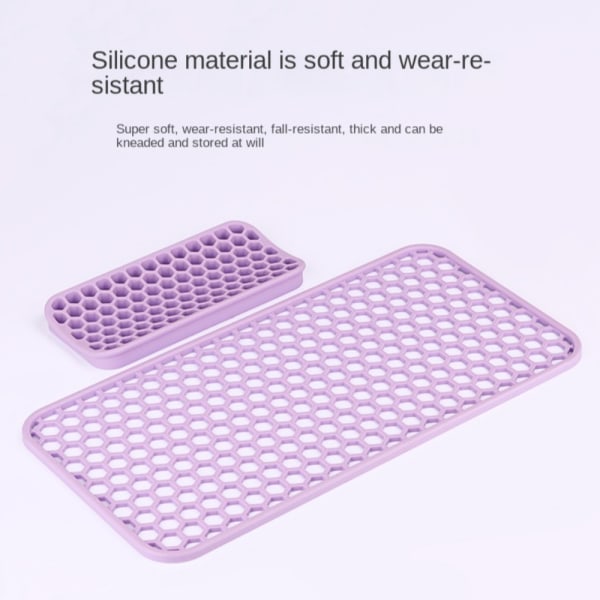 Jernmatter Silikonmatte LILLA S Purple S