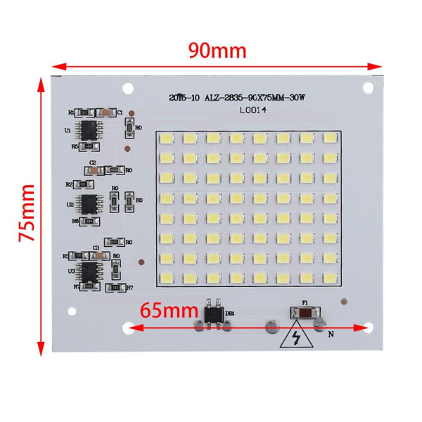 LED Chip Perler Smart IC WARM WHITE 50W 50W warm white 50W-50W