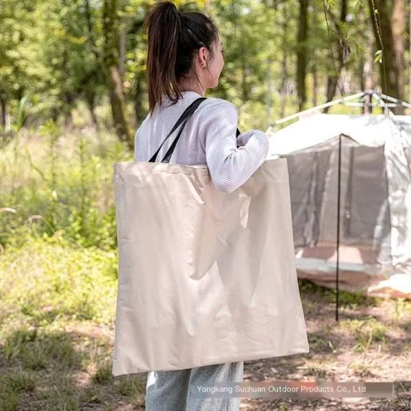 Stol Tote Bag Stol Oppbevaringsveske KHAKI L Khaki L