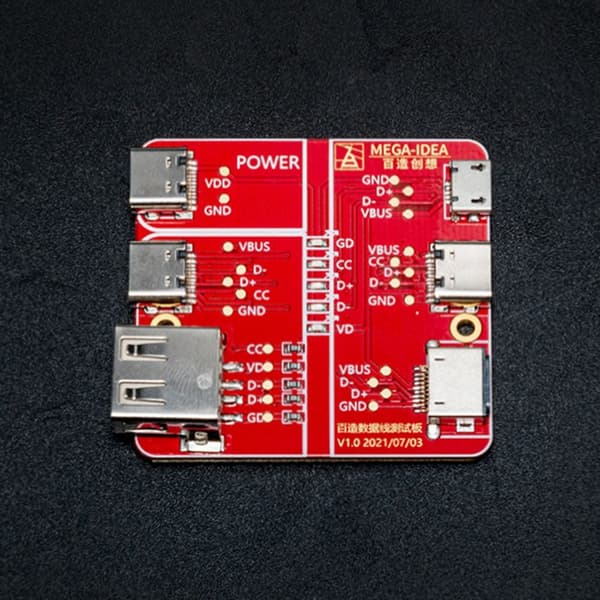 USB Kabeltester Datakabeltest Lading Testkort