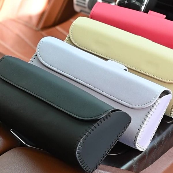 Auton aurinkolasien case Clip Auton aurinkolasien pidike PUNAINEN Red