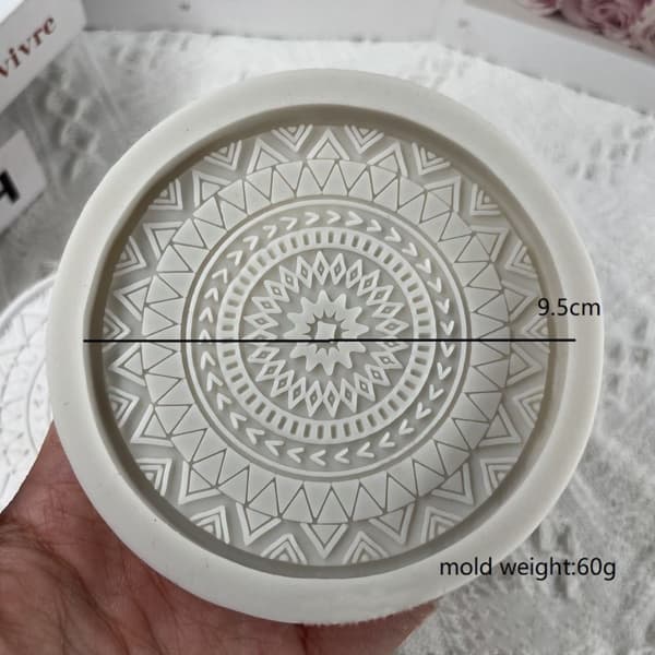Form Blommönster Resin Molds