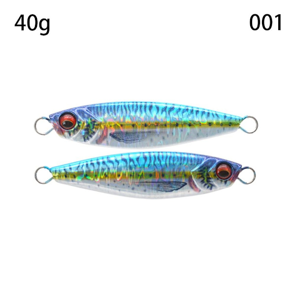 Metal Fishing Lure Jig Bait 40G001 001 40g001