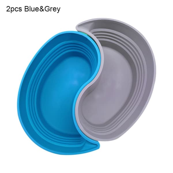 Slow Cooker Liner Slow Cooker Separator 2STK BLÅ&GRÅ 2STK 2pcs Blue&Grey