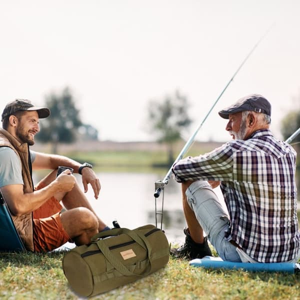 Ground Nail Storage Bag Tält Stake Tool Bag CAMEL CAMEL Camel