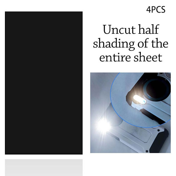 4 kpl automaattitarrat pimennystarrat 4 kpl (HALF SHADING) D(HALF) 4PCSD(half shading)