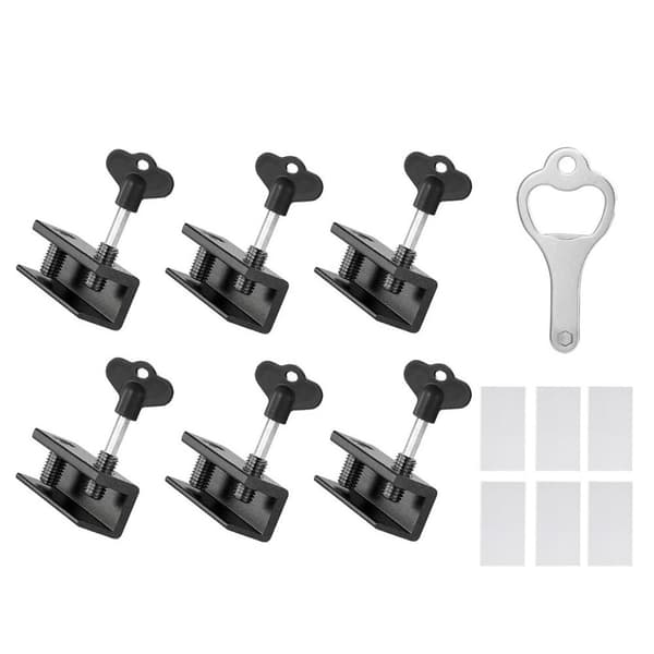 Fönsterspärrskärmsbegränsare 4PCS 4PCS 4PCS