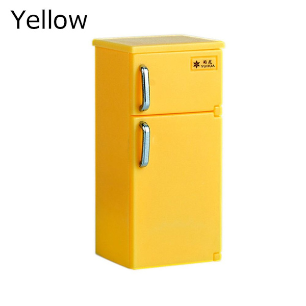 Kjøleskap Modell Mini Kjøleskap GUL Yellow