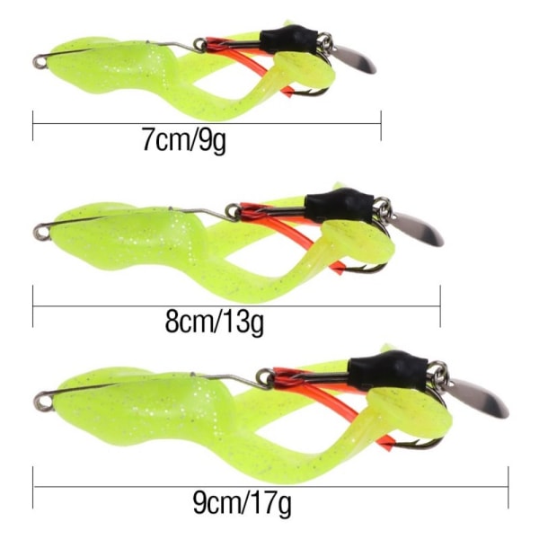 Fiskelokke Fiskeagn SORT 17G black 17g