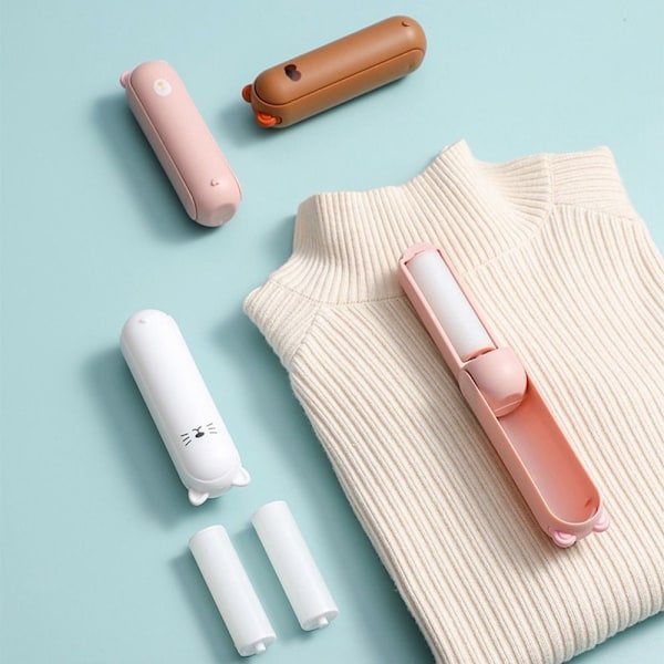 Hårstøvfjerner Sticky Roller WHITE white