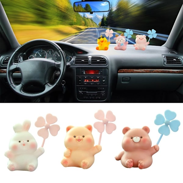 Tuulimylly Auton koristelu Eläimet Autokoriste DUCK DUCK Duck