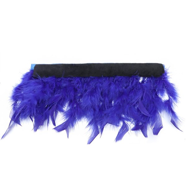 Feather Cuffs Turkiet Feather Slap Armband LILA purple