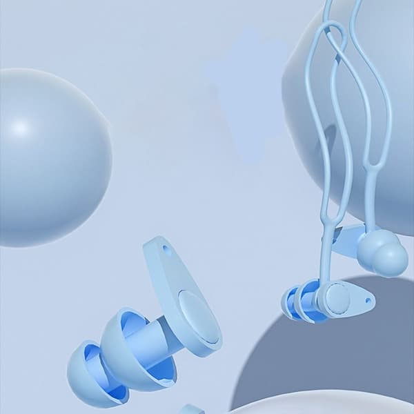 Neseklips Ørepluggsett Neseklips & Ørepropper sett BLÅ blue