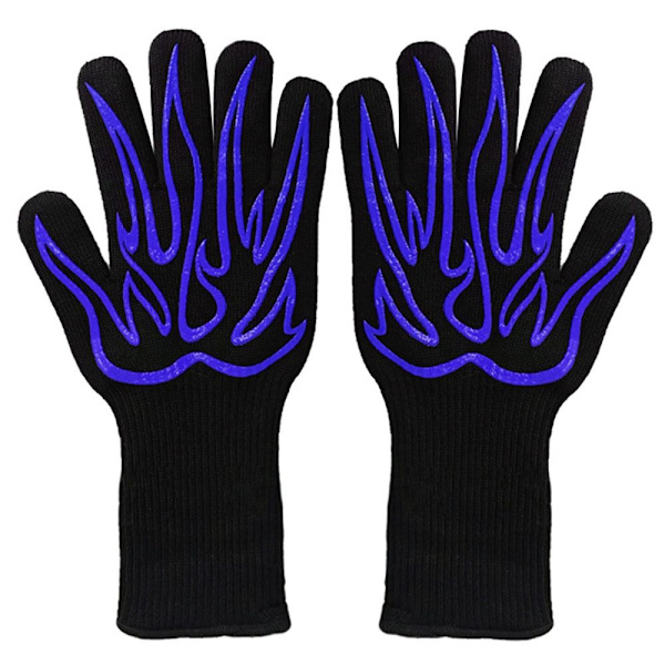 BBQ Gloves Lämpöeristyskäsine SININEN blue