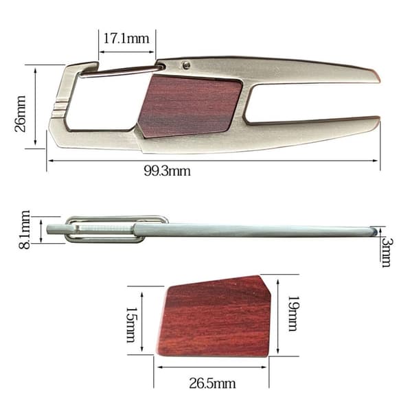 Golf Divot Pitch Repairer Tool SILVER Silver