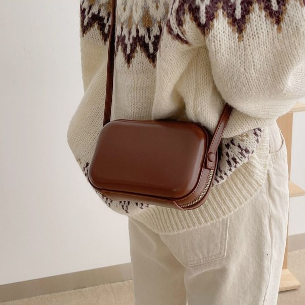 Skuldertasker Crossbody-taske BRUN brown