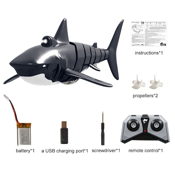 Rc Shark Toy Fjernkontroll Shark Toy A1 A1 A1