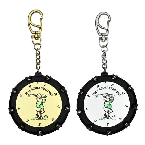 Golf Stroke Counter Golf Scoreer SILVER Silver