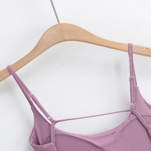 Strap Slim Beach Top Naisten Camisole ROSE S Rose S