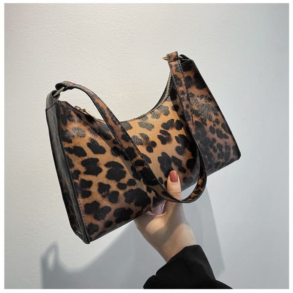 Print Axelväska Handväska LEOPARD PRINT LEOPARD PRINT Leopard print