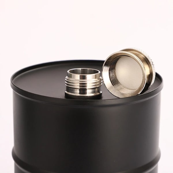 25 oz Wine Pot Whisky Flagon SORT black
