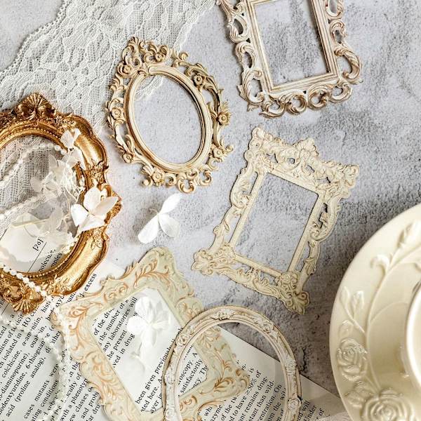 Hul præget fotoramme DIY Craft Cardstock Paper 2 2 2