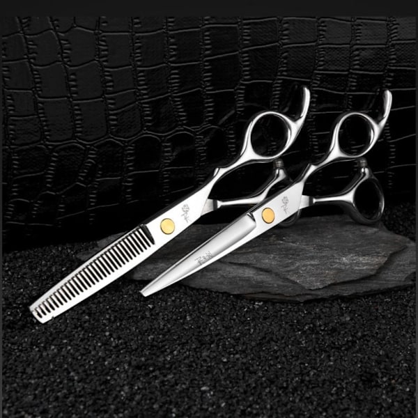 Hårklippningssax Hårklippningssax SILVER 8ST 8ST silver 8PCS-8PCS
