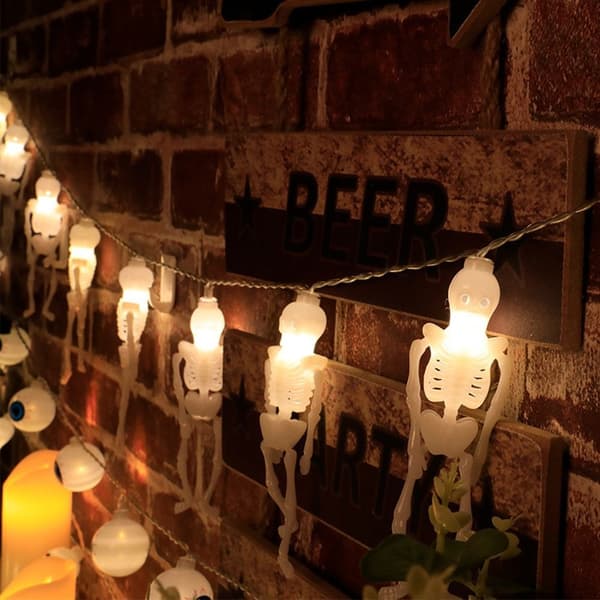 Halloween LED String Light Skeletons Lights 4 4 4