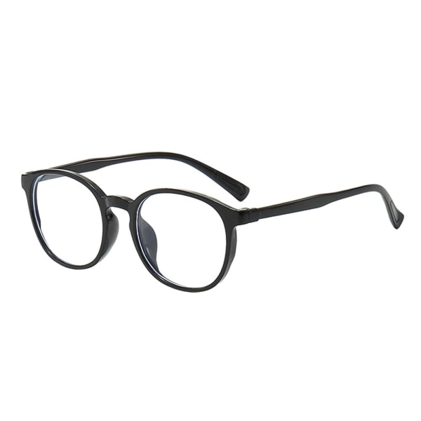 Lasten Anti-Blue Light Glasses Pyöreät silmälasit MUSTA Black