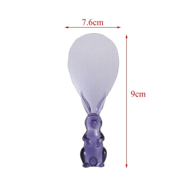 2 stående skedar ris spade VIT White