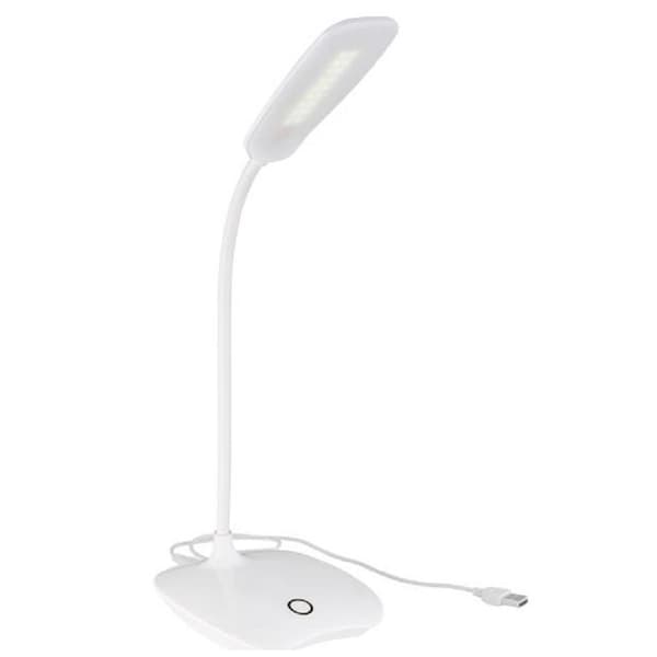 LED skrivebordslys Leselampe HVIT White