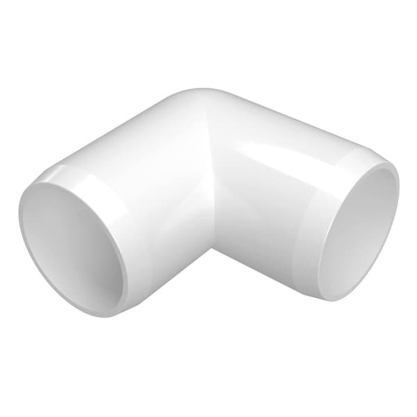 4 stk Albue PVC Fitting PVC Fitting Connector Hjørne Fitting
