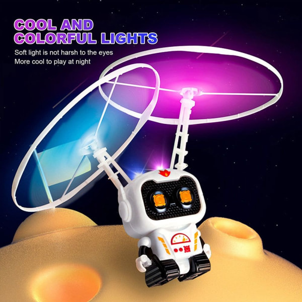 Flyvende Robot Astronaut Legetøj Håndstyret Drone 02 02 02