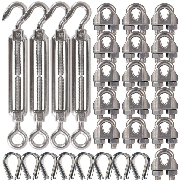 Wire Rope Kit Turnbuckle Wire Strammer Kit String Light