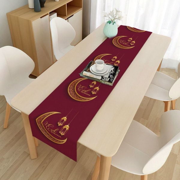 Eid Mubarak Table Runner Ramadan Decoration pöytäliina 10 10