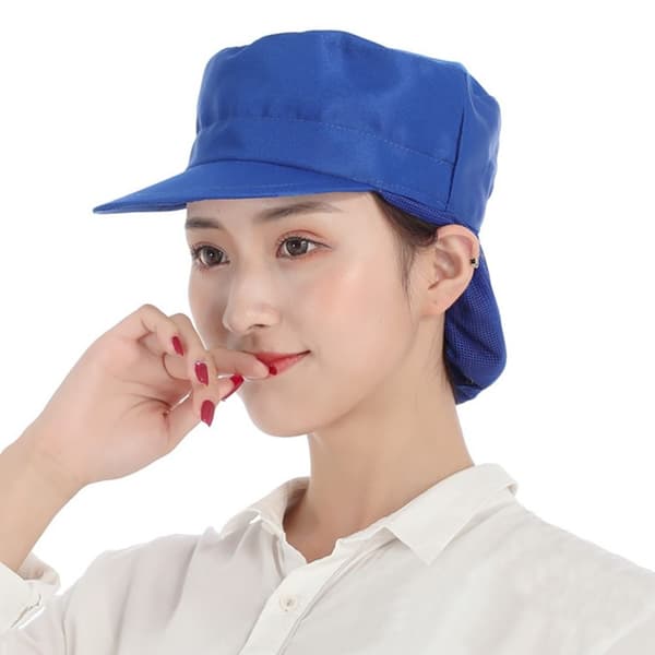Work Hat Chef Cap GRÅ STIL 2 STIL 2 Grey Style 2-Style 2