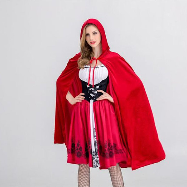 Cape Cloak Rödluvan S S