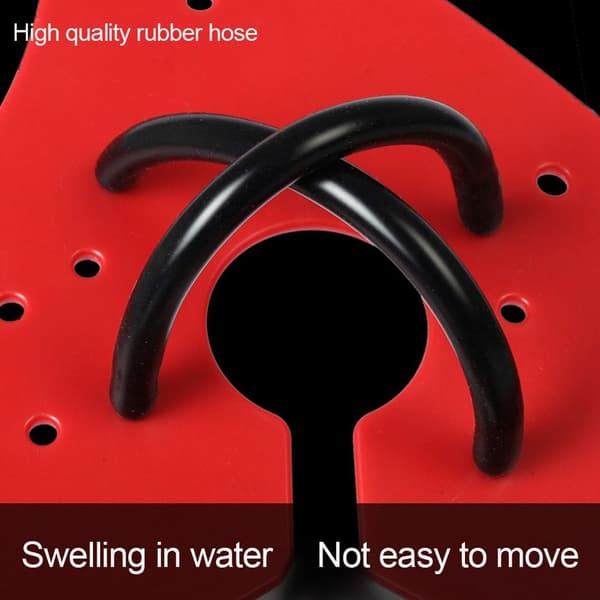 Flipper Flat Paddle Svømmepadle RØD L red L