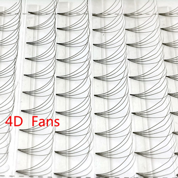 SKONHED 12 linjer lösögonfransar Ögonfransförlängning 3D-14MM 3D-14mm