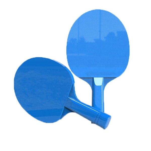 1 Set Bordtennisracket Ping Pong Paddel BLÅ blue