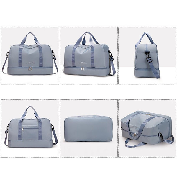 Weekendväska för kvinnor, handbagage, GRÖN Green