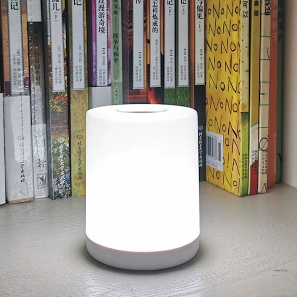 LED Bordslampa Nattlampa VIT LJUS VIT LJUS white light