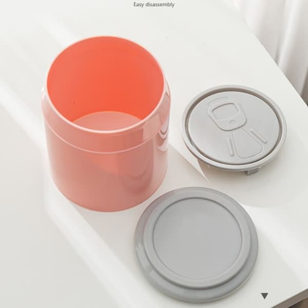 Skrivebord Dust Bin Mini Desktop Bin BLÅ blue