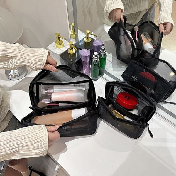 Makeuptaske Kosmetiktaske SORT Black