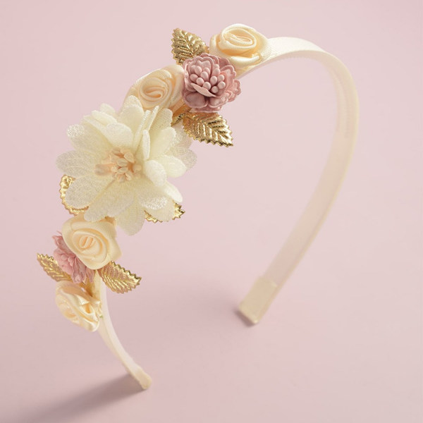 Blomsterpannband Blomhårband A A A