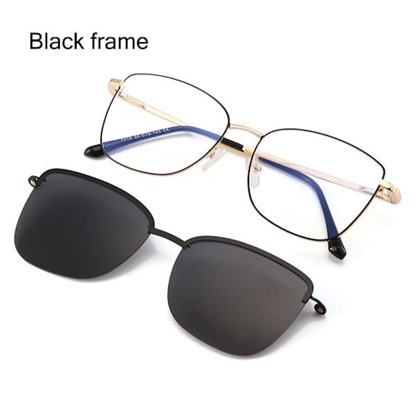 3 I-1 briller Anti-Blue Light Briller SORT FRAME SORT FREM Black frame
