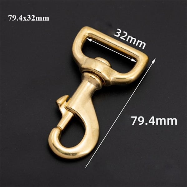 Metal Snap Hook Trækspænder 79,4X32MM 79.4x32mm