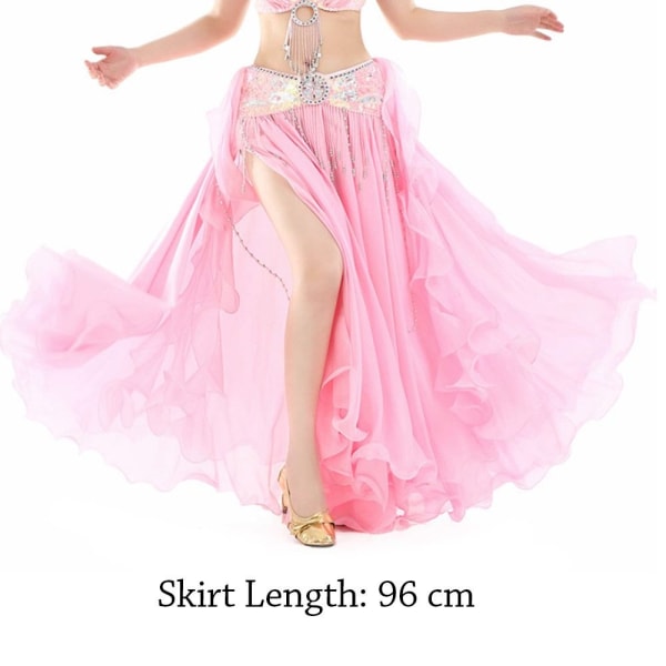 Dansende nederdel Spansk nederdel PINK Pink