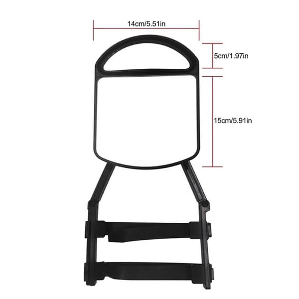 Bil Blind Spot Mirror Extension Bugseringssidespejl Dead Zone
