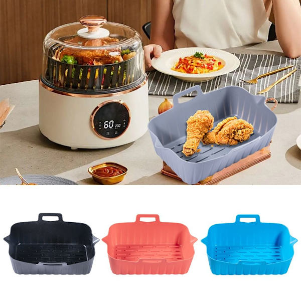 Air Fryer silikonipotti NINJA DZ201/DZ401/DZ550 sininen